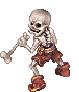 Skeleton, standing