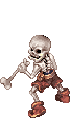 Skeleton, walking