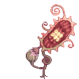 Flora, attacking