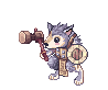 Kobold, attacking