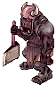 Orc Zombie, standing