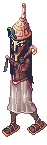 Pharaoh, walking