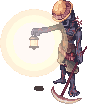Skeleton Worker, standing