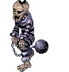 Skeleton Prisoner, dying