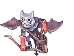 Gargoyle, attacking