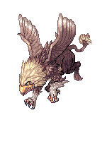 Gryphon, standing