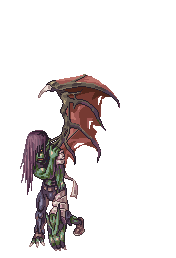 Mutant Dragonoid, dying