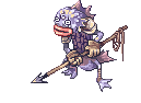 Merman, attacking