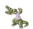 Alligator, attacking