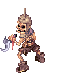 Skeleton General, standing