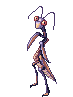 Killer Mantis, attacking