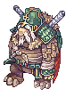 Turtle General, walking