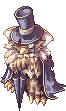 Owl Duke, standing