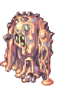 Lava Golem, dying