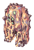 Lava Golem, walking