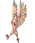 Harpy, standing