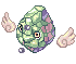 Earth Crystal, attacking