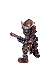 Firelock Soldier, attacking