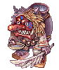 Tengu, standing