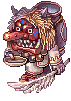 Tengu, walking