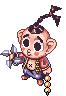 Dumpling Child, walking