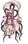 Evil Nymph, standing