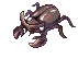 Beetle King, attacking