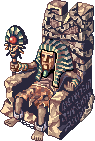 Amon Ra, standing