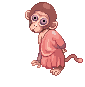 Mime Monkey, attacking
