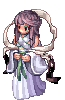 White Lady, walking