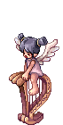 Lady Solace, walking