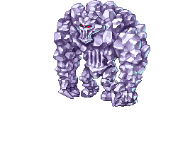 Ice Titan, dying
