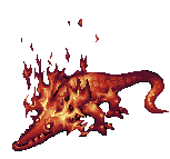 Salamander, attacking