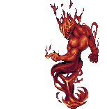 Ifrit, attacking