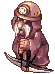 Knocker, standing