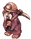Knocker, walking