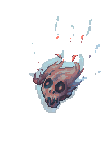 Flame Skull, dying