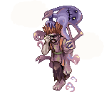 Fallen Bishop Hibram, walking