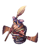 Baba Yaga, standing