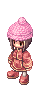 New Year Doll, walking
