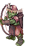 Orc Sniper, attacking