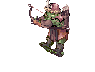 Orc Sniper, dying